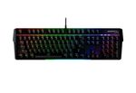 Gaming Keyboard HyperX Alloy MKW100, Mechanical, Aluminum Frame, Wrist rest, Red SW, US Layout, USB