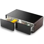Frigider cu design autentic Caso Sound & Cool Wood