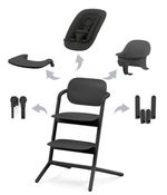 Scaun de masă Cybex 521003207 Lemo Stunning Black 4in1