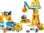 Set de construcție Lego 10476 Construction Site and Vehicles 3in1