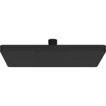 Верхний душ Creavit SH340S Matt Black