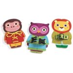 Jucărie Djeco DJ01666 Joc educativ pentru dezvoltare motorica Attachtou
