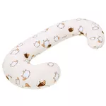 Pernă pentru gravide și mame care alăptează New Baby 28916  Подушка для кормления C-shape Овечки
