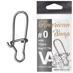 Agrafe VEDUTA “American Snap” - N’0, 12buc, 8kg/17.7lb