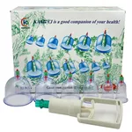 Массажер механический miscellaneous 12902 Set de ventuze cu pompa (12 buc) 242-1