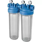 Фильтр проточный для воды ATLAS Filtri Filtru DP 20 BB duo Big M transporent 1