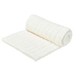 Textile de casă Promstore 56409 Patura Vafe de zapadă 130x160cm, poliester