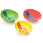 Set 3 boluri pentru copii Munchkin Hot Bowls