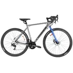 Bicicletă Crosser NORD 16S 700C 530-16S Grey/Blue 116-16-530 (M)