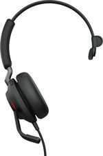 Căști pentru gaming Jabra 24189-889-889 Evolve2 40 SE, USB-C, UC Mono, Ext.Cord