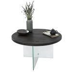 Журнальный столик Trendy Serenity, Antracit, Transparent