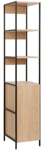 Raft de birou Deco Lanta S 33x41x176H Oak/Black