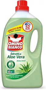 OMINO BIANCO ALOE VERA detergent rufe lichid cu cu extract de aloe vera, 52 spălări, 2600ml