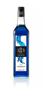 Sirop 1883dePR Blue Curacao 1L