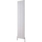 Radiator Carisa CHAMBORD DOUBLE 1800x395 9016 TEX White (4 elem) dt30=553w alum
