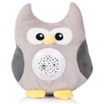 Jucărie de pluș Chipolino Little Owl PIL02513LOWL (проектор муз)