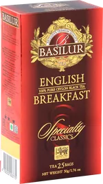 Чай черный Basilur Specialty Classics ENGLISH BREAKFAST, 25*2