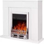 Șemineu electric ArtFlame Agnes & Galileo silver, 850x950x300 mm, Alb