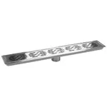 Trap de duș Rubano 49251 Rigola dus 500mm 90°, H55-115mm, grila spot inox
