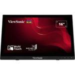 Монитор Viewsonic TD1630-3 Portable Touch Monitor Black