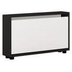 Raft pentru încălțăminte Mobildor-Lux Leo Slim 100x16x47H cm Anthracite/White