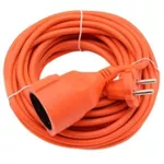 Prelungitor electric Neomax 73488 Prelungitor cu o priza, fără impamantare, 20m, 2х1.0mm², 16A, oranj (NX530120)