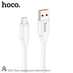 Hoco DU17 Titan charging data cable for Micro