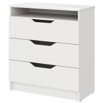 Comodă MebelStar 800 LILU 81x40x89 White (MBS-1301)