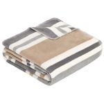 Домашний текстиль Ibena 2416/380 Jacquard Decke Barnsley Grey/beige
