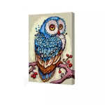 Картина по номерам Art Gallery CX4410 20x30cm Bufnita albastra