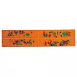 Массажер механический Lyapko 5100 Saltea masaj acupunctura QUADRO 6.2 Ag (471*118 mm)