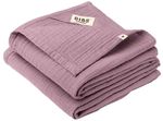 Аксессуар для пеленания BIBS 9401248 Set de 2 museline 70x70cm, Heather