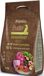 Hrană pentru animale de companie Fitmin Dog Purity Rise Semimoist Rabit&Lamb 4kg