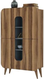 Комод Trendy Al meu-Nuc, Albastru 93x144x31cm, multifunctionala (GTR006621)