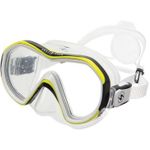 Accesoriu pentru înot AquaLung Masca scufundare REVEAL X1 A Hot Lime-Clear sil