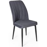Стул Avanti VAREL Dark Grey Velvet Chair