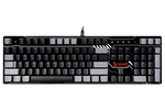 Gaming Keyboard Bloody B808N, Mechanical, Optical Blue Sw, Spill Resistant, Backlit, Black/Grey