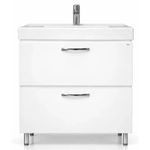 Dulap pentru lavoar Mashtab 11489 Agat cu 2 sertare 60cm Alb