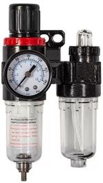 Compresor Profmet 815165 Unitate de tratare a aerului in doua etape cu reductor si manometru 1/4