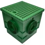 Душевой трап Hydro S 0111743 Cămin de vizitare pluvial cu grătar TOP - VERDE, DN 50/110, A15