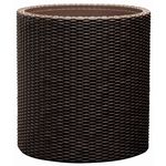 Decor pentru grădină Keter Cylinder Planter M Brown (223941)