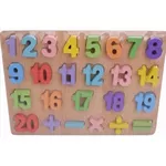 Jucărie Richi (24708) cifre din lemn