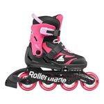 Role Rollerblade 86B0751550NJ02 Microblade Combo, 36.5-40.5, Nero/Rosa