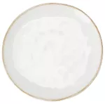 Farfurie Promstore 36665 Farfurie de desert 21cm Reactiv Glaze Rim, ceramica