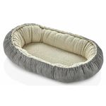 Cocon pentru bebelusi BabyJem 844 Babynest moale Gri