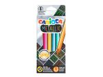 Set creioane colorate Carioca Metallic Maxi 6buc