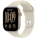 Смарт часы Apple Watch Series 12 GPS 42mm Light Gold Aluminium Case with Sand Sport Band M/L MJEE4