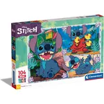 Puzzle Clementoni 104 MAXI: Disney Stitch (23776)