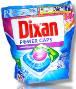 DIXAN 3 in1 COLOR detergent capsule, 45 bucati
