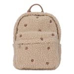 Rucsac pentru copii Little Dutch LD4917 Rucsac din material teddy Taupe